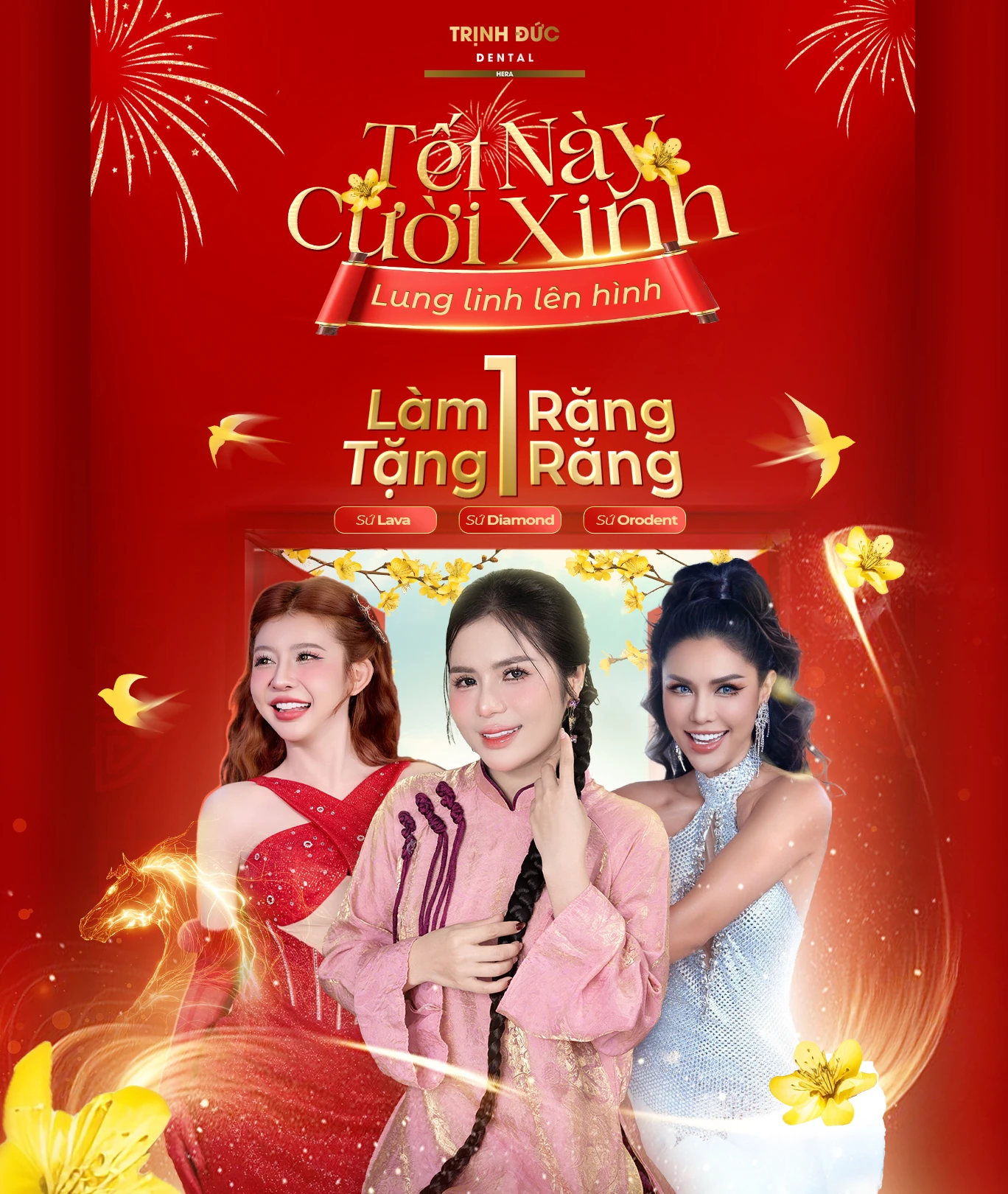 Ưu đãi răng sứ Tết 2026 tại Trịnh Đức Dental
